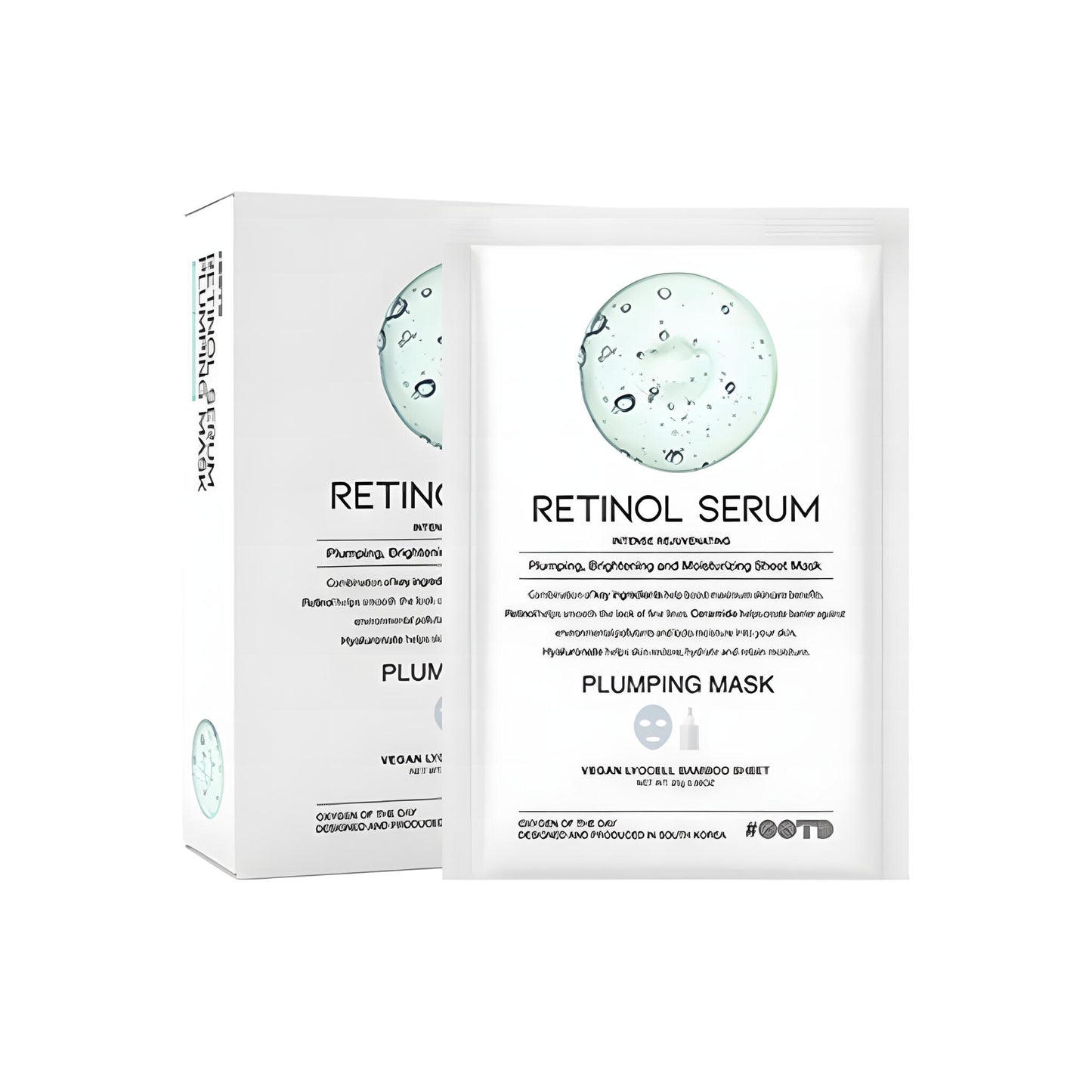 #ootd Retinol Serum Plumping Mask (# Plumping# Brightening # Moisturizing) 25 G_0