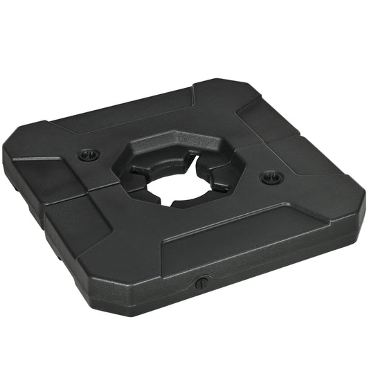 Outsunny 2 Pesos Para Base De Sombrilla Rellenable De Arena 110kg 88,5x88,5x12cm_0