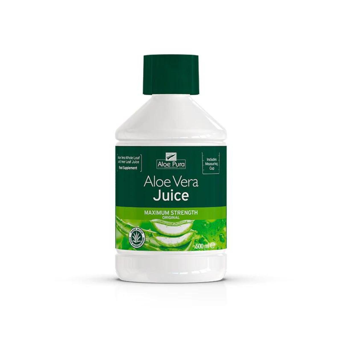 Zumo aloe vera potencia máxima 500 ml