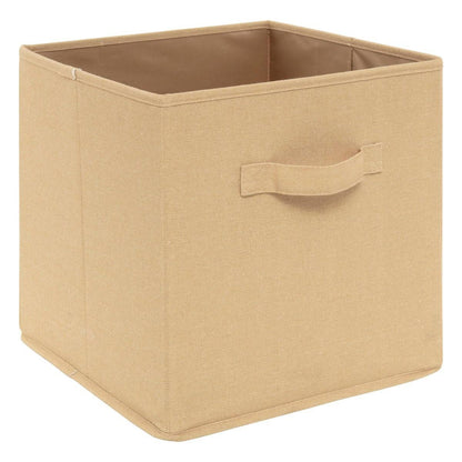 Juego De 2 Cajas De Almacenamiento Para Niños sun Amarillo Ocre_2