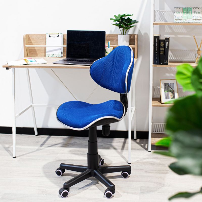 Silla De Estudio Juvenil Circus Resina, Azul, 56 X 84-95,5 X 54_3