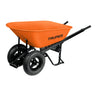 Carretilla Con Doble Llanta Neumática - 120 L