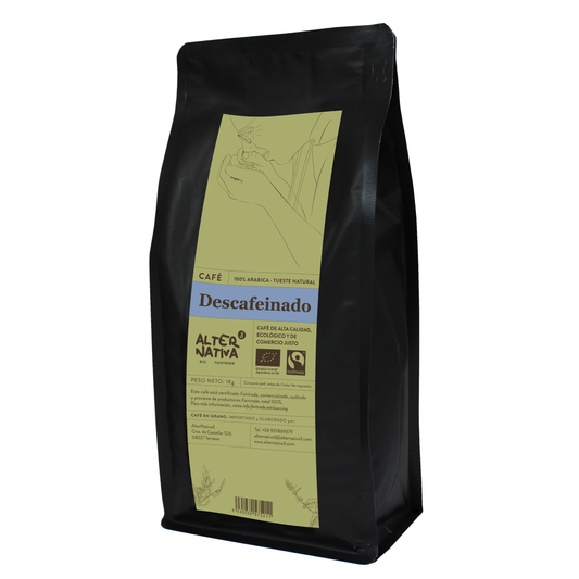 Café Descafeinado en Grano BIO Alternativa3 1 kg