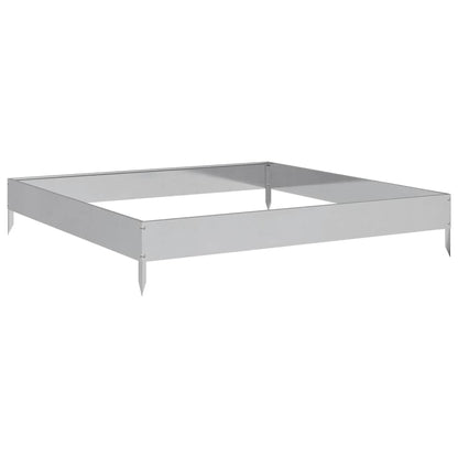 Jardinera De Acero Galvanizado 100x100x18,5 Cm_5