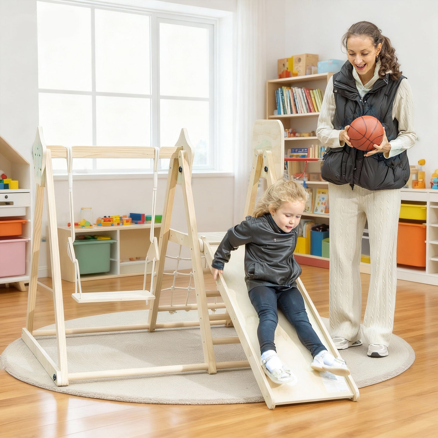 Aiyaplay Tobogán Infantil 5 En 1_1