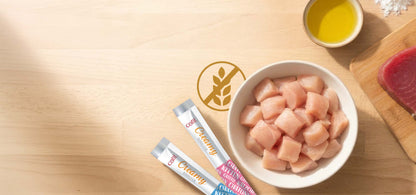 Snack Líquido para Gatitos Creamy Booster Atún Catit 4 x 10 g