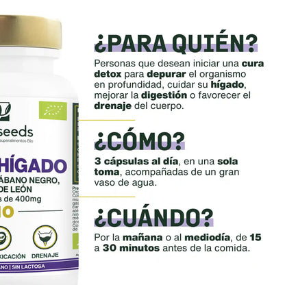 Complejo Detox Hígado Bio | 90 Cápsulas_1