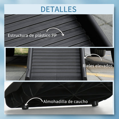 Pawhut Rampa Plegable Para Perros Antideslizante Para Coche Cama 155x39x14 Cm_5