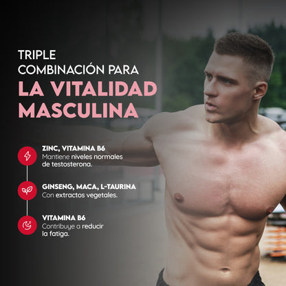 Testosterona Natural 45 días Rendimiento N2 Natural Nutrition 90 cápsulas