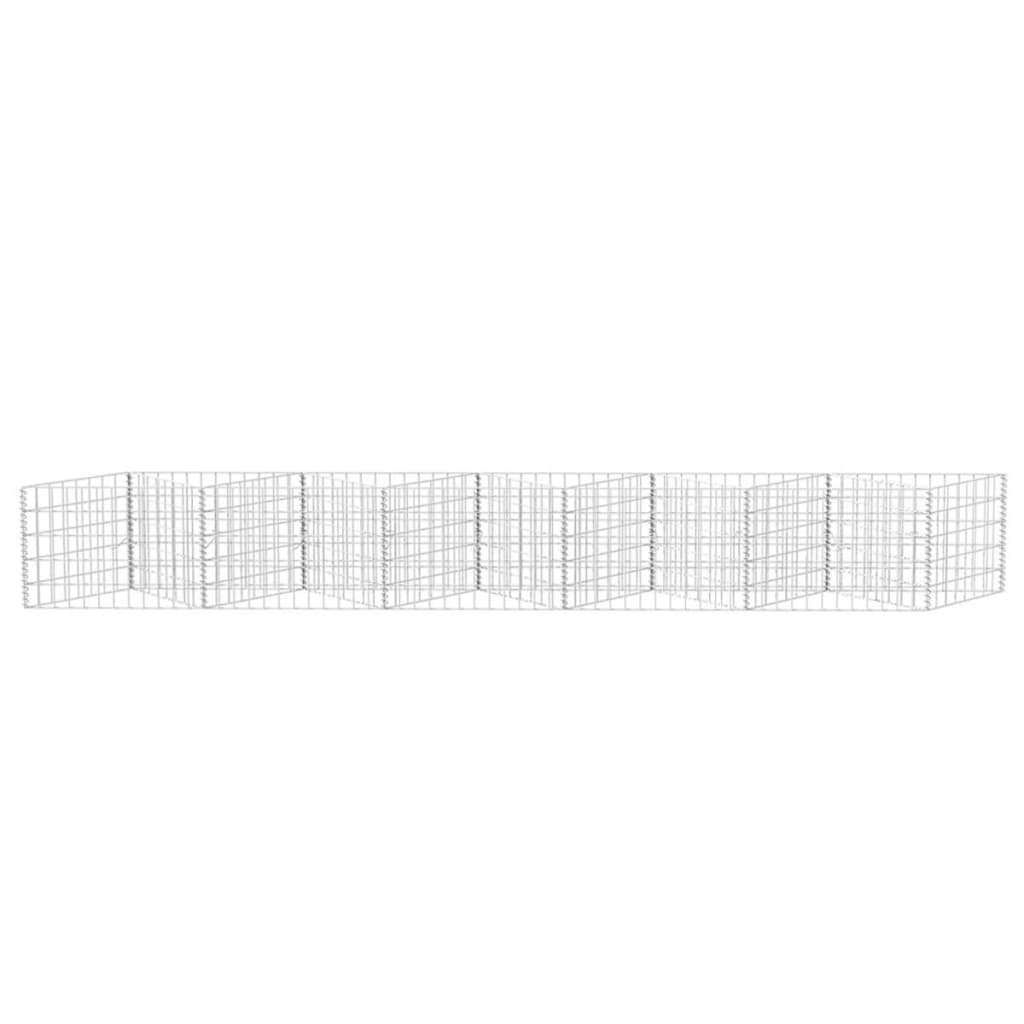 Cesta De Muro De Gaviones Acero Galvanizado 300x30x50 Cm / Vetonek_2