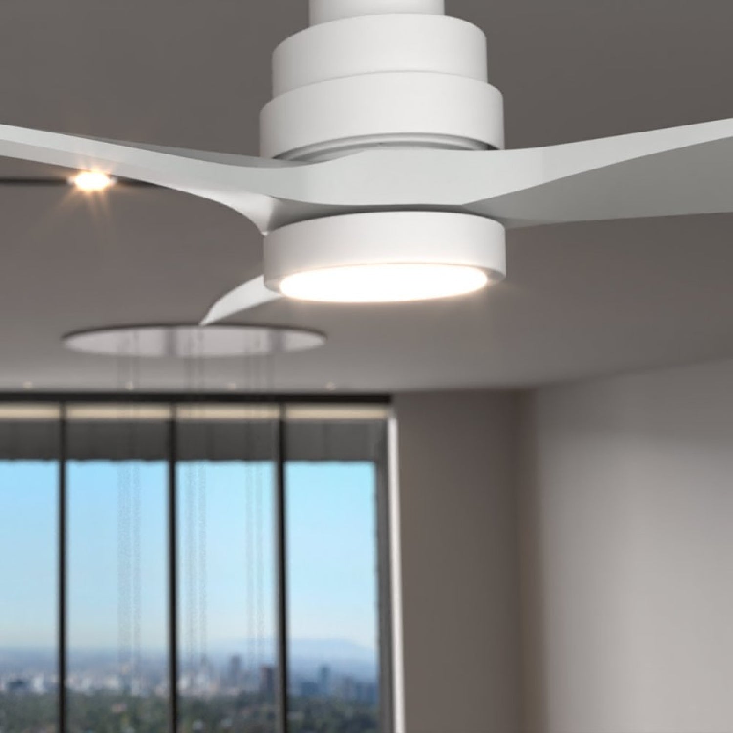 Cecotec Ventilador De Techo Con Luz Ventilador De Techo Energysilence Aero 5200 White Design_2