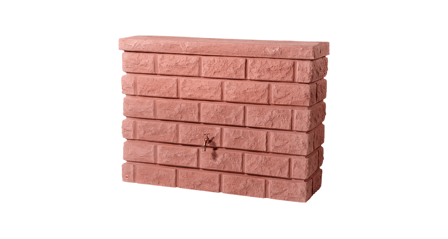 Depósito de agua de lluvia Rocky Rojizo Graf 400 L
