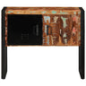 Mueble Consola Madera Maciza Reciclada Multicolor 90x35x75 Cm
