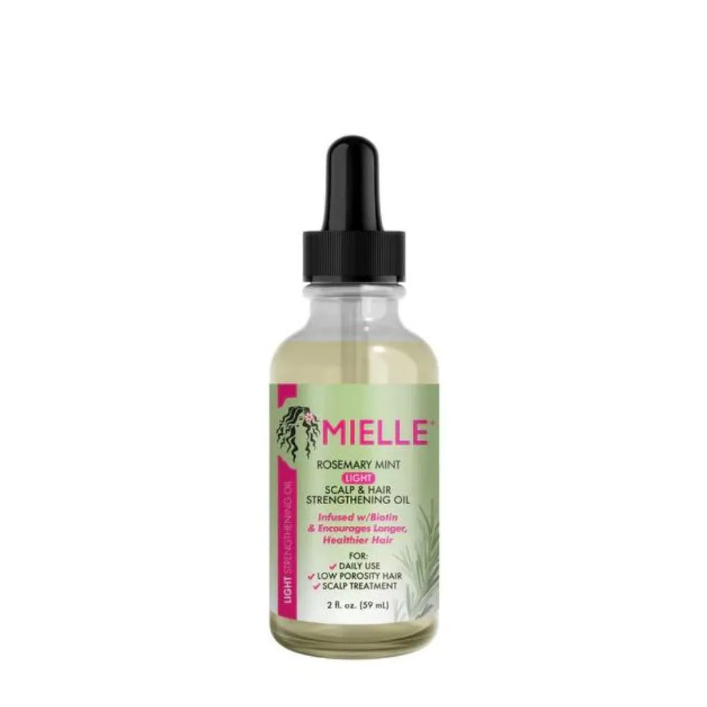 Aceite Fortalecedor Ligero Romero Y Menta Mielle Organics 59ml_0