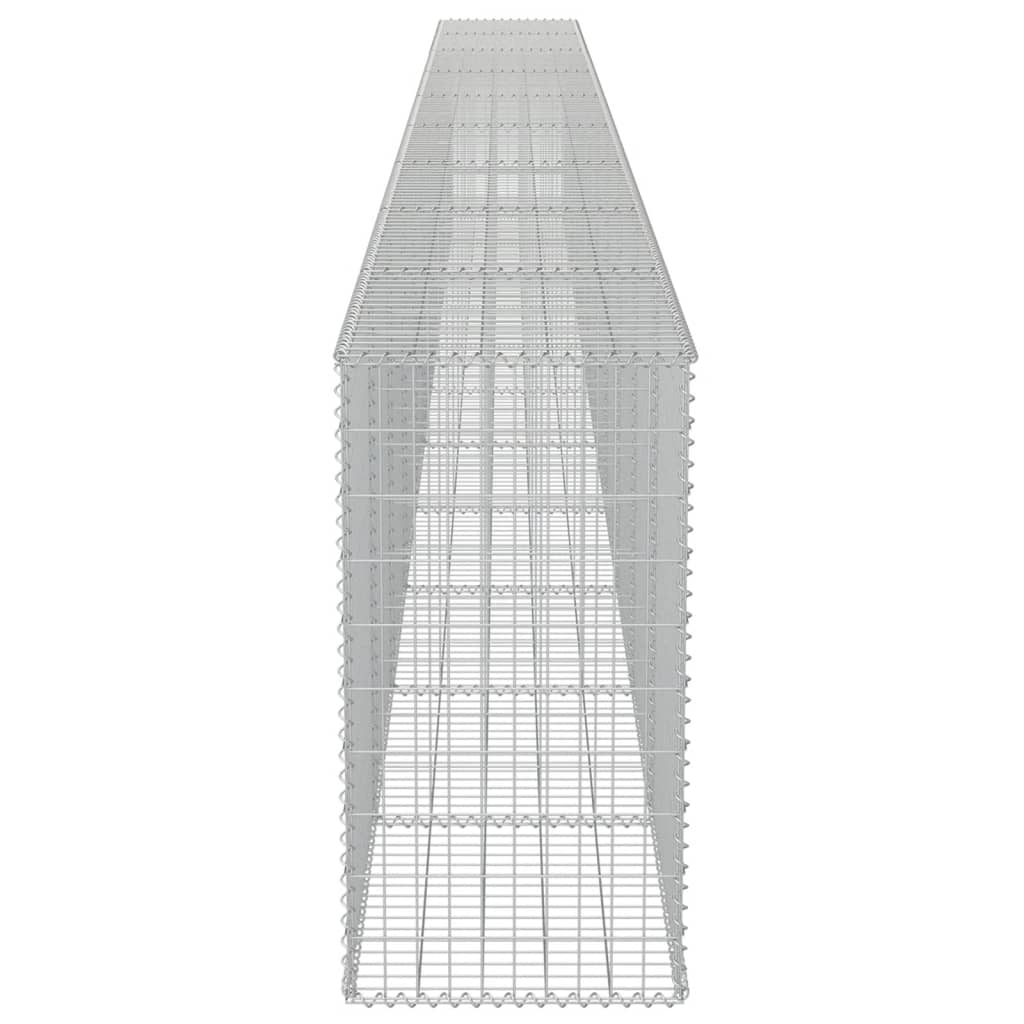 Muro De Gaviones Con Cubiertas Acero Galvanizado 900x50x100 Cm / Vetonek_5