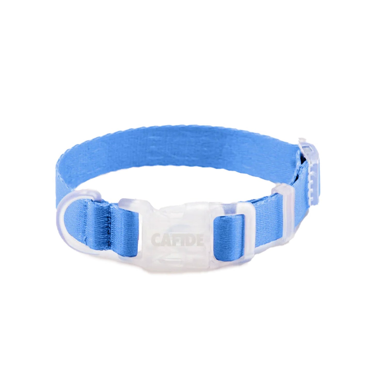 Cafide Collar De Material Reciclado Azul. Modelo Ona._0