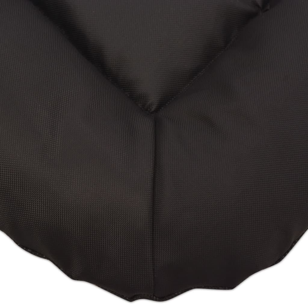 Vidaxl Colchón Para Perro Tamaño M Negro_3