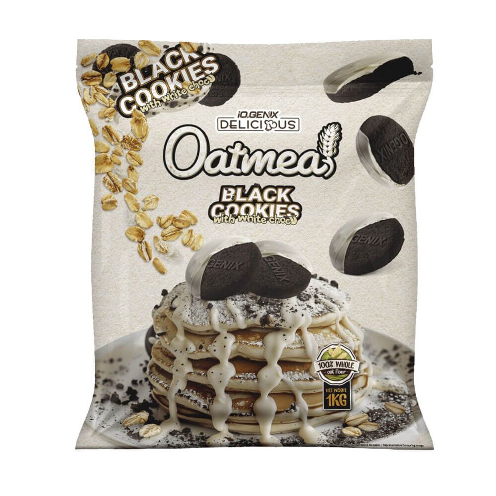 Harina De Avena - 1kg - Chocolate Blanco Con Galleta - Avena - Io.genix_0