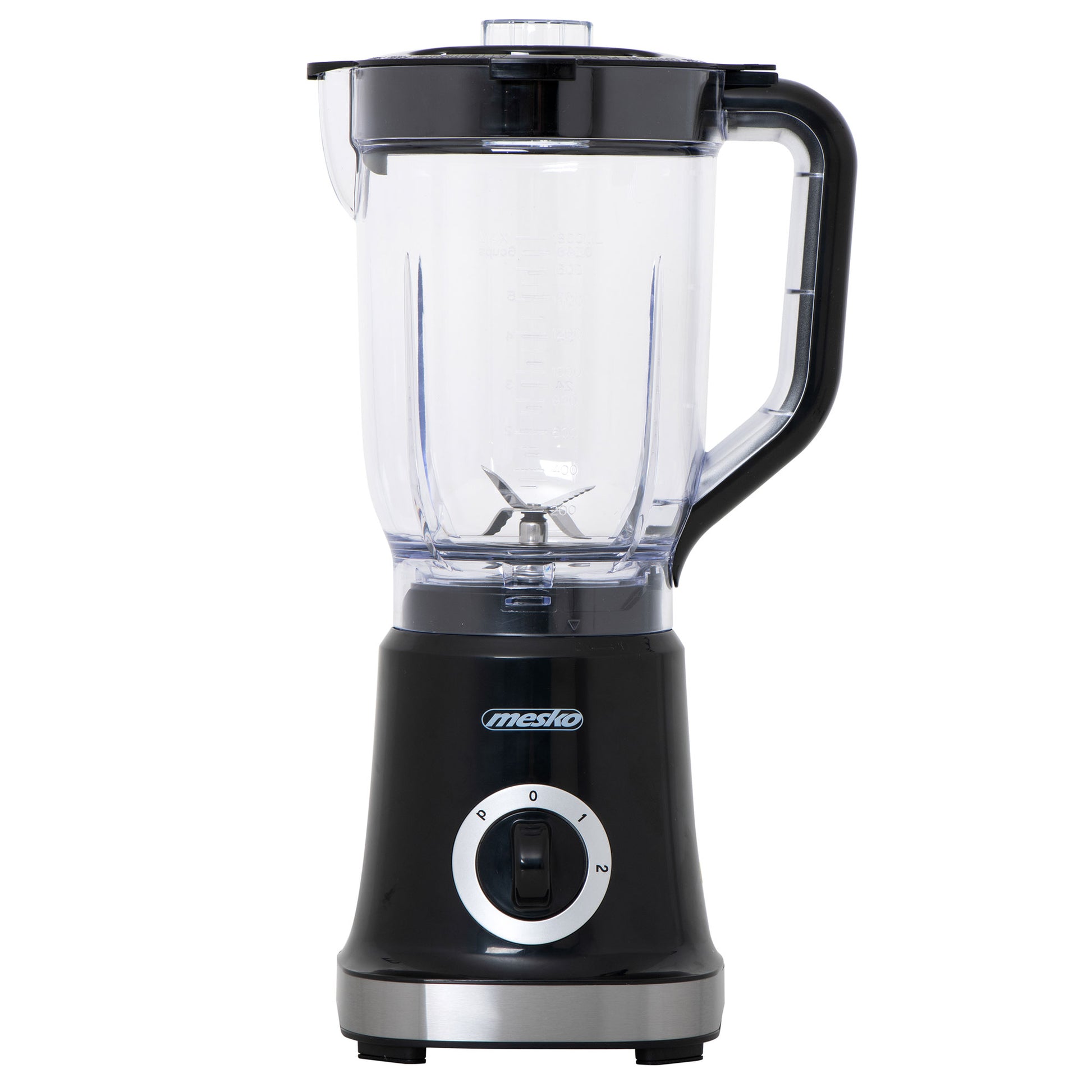 Batidora Vaso Americana, Jarra 1,8 L, 2 Velocidades, Picahielo, Cuchillas Acero Inox. Mesko Ms 4079 1000w_2