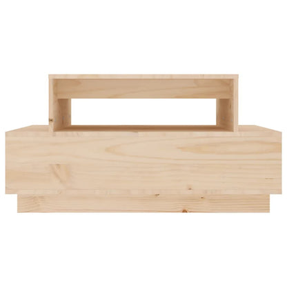 Mesa De Centro De Madera Maciza De Pino 80x55x40,5 Cm_3