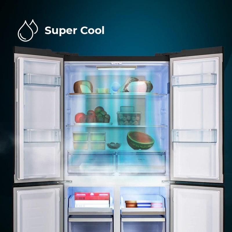 Cecotec Frigorífico 4 Puertas Bolero Coolmarket 4d 490 Glass E_3