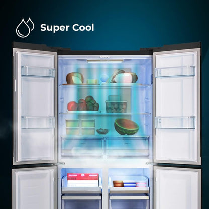 Cecotec Frigorífico 4 Puertas Bolero Coolmarket 4d 490 Glass E_3