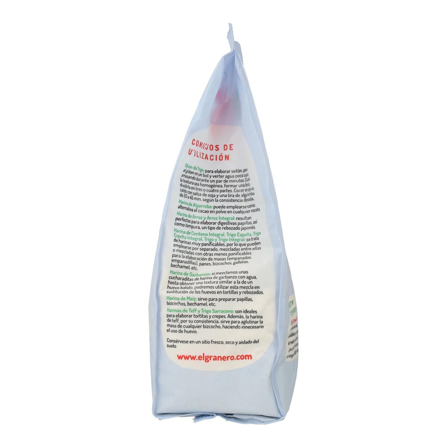 Harina de Arroz Integral Bio El Granero 500 g