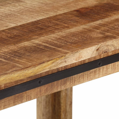 Mesa Consola De Madera Maciza De Mango 60x35x75 Cm_3