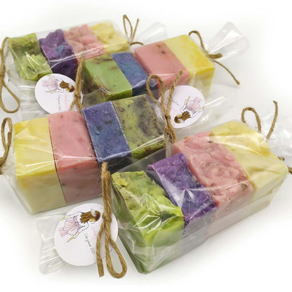 Pack 4 Jabones Naturales - Jabón Artesano De Aceite De Oliva Para Todo Tipo De Piel - Regalo Original Días Especiales_3