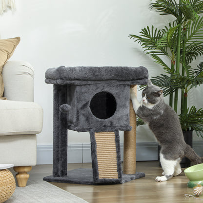 Pawhut Árbol Rascador Para Gatos Pequeños 57 Cm_1