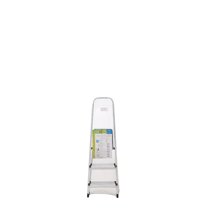 Oryx Escalera Aluminio 3 Peldaños Plegable, Uso Doméstico, Antideslizante, Ligera Y Resistente