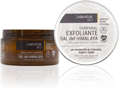 Exfoliante Corporal con Sal del Himalaya Labnatur Bio 250 g | Caléndula, Argán y Jojoba | Nutrición | Vegano_0