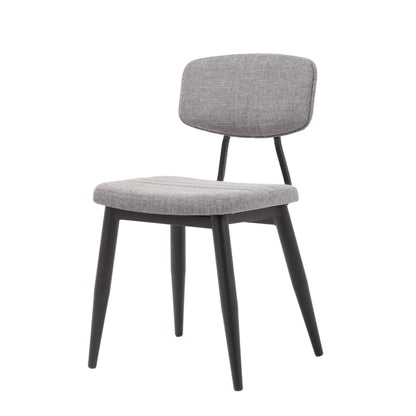 Silla Dart Gris - Diseño Ergonómico Para Oficinas Y Salones 50x70x100cm - Well Home_0