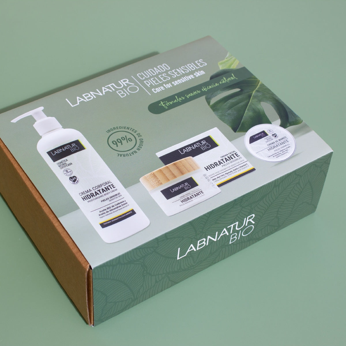 Labnatur Bio Pack Pieles Sensibles | Caléndula Bio | 99% Origen Natural | Hidratación Calmante Protectora | Eco Vegano_3