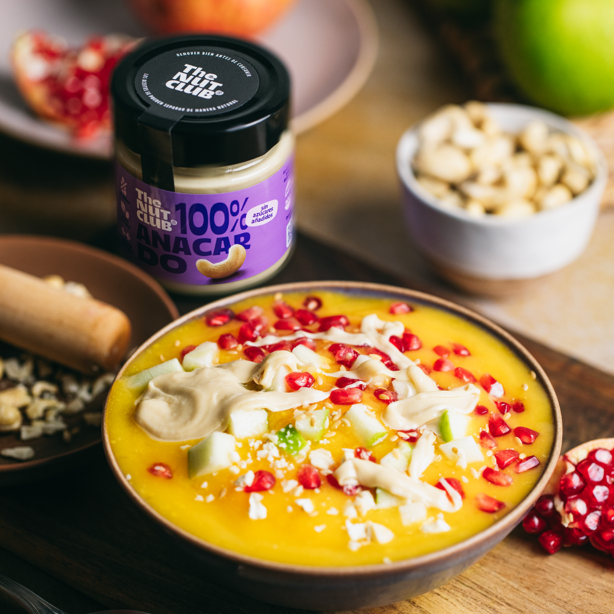 Pack cremas de frutos secos 4uds avellana, almendra smoothie & crunchy y anacardo 100% Fruto Seco 720g_3