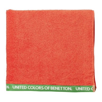 Toalla De Playa 90x160cm 380gsm 100% Algodón Velour Rojo Rainbow_0