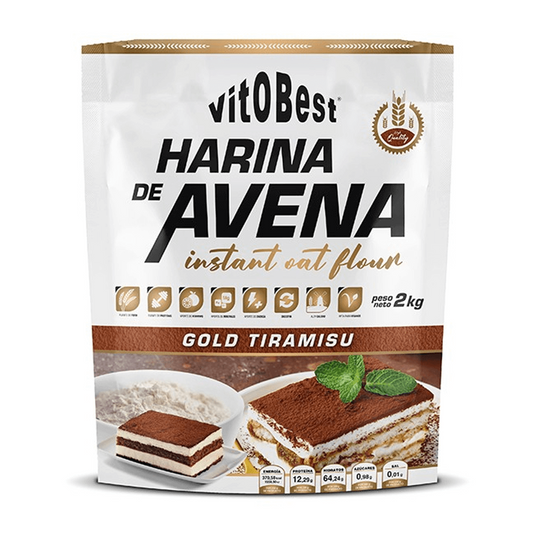 Harina De Avena - 2kg - Tiramisú - Avena - Vitobest_0