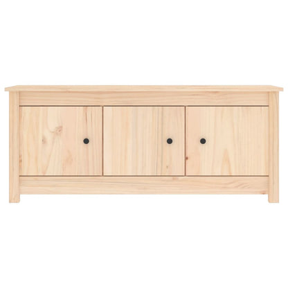 Mueble Zapatero De Madera Maciza De Pino 110x38x45,5 Cm / Vetonek_4