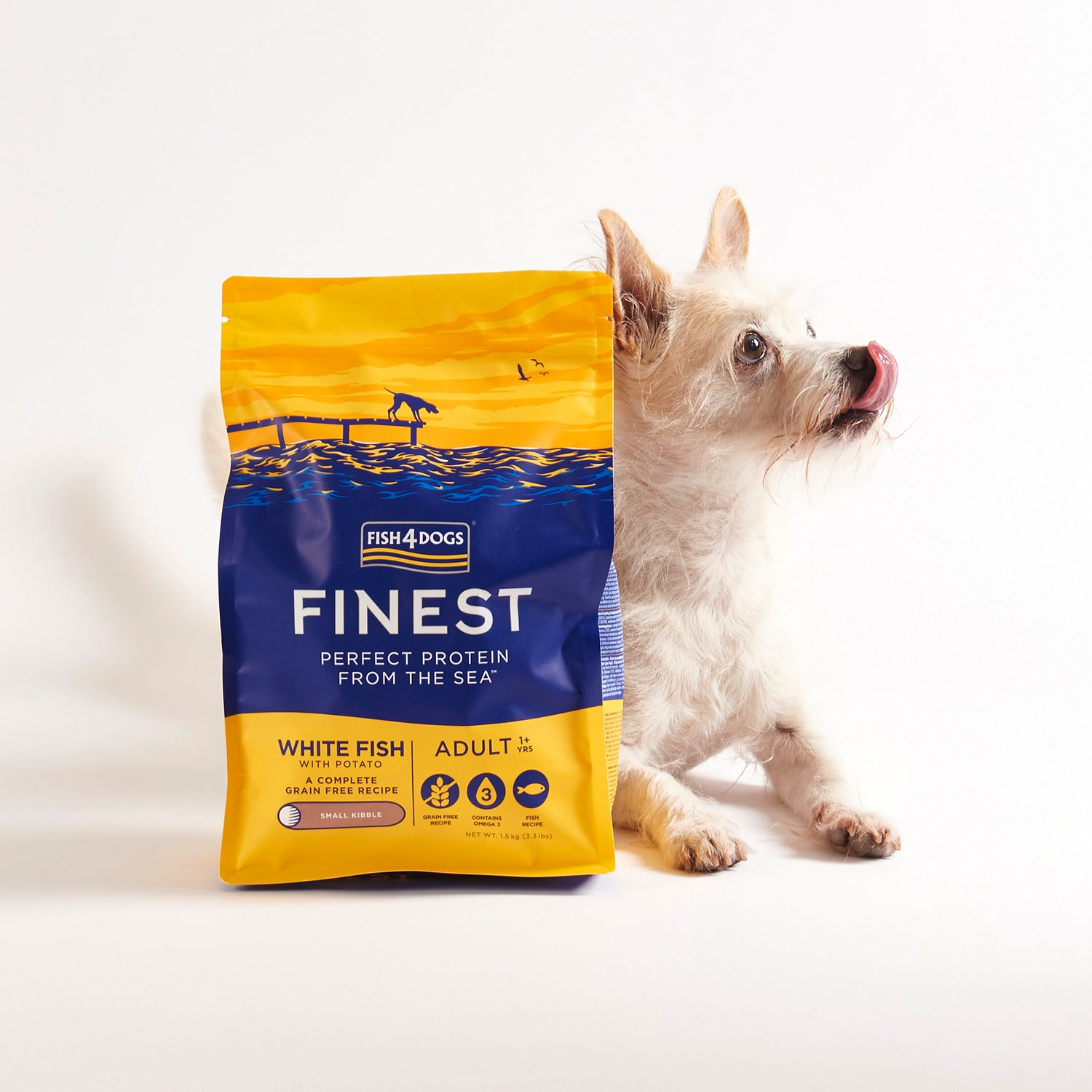 Fish4dogs Pienso Razas Pequeñas Sin Cereales – Pescado Blanco Y Patata 1,5 Kg_4