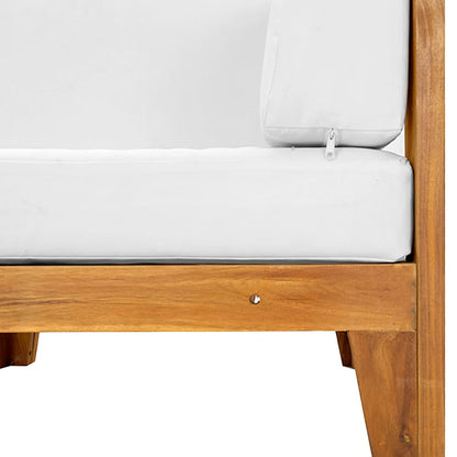 Vidaxl Sofá De Esquina Seccional Y Cojines Blanco Crema Madera Acacia_5
