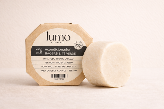 Acondicionador Sólido Baobab & Té Verde 80 G – Natural, Vegano, Sin Sulfatos, Zero Waste – Lumocosmetics_0