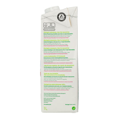 Agua de Coco Natural Dr. Martins 1 L