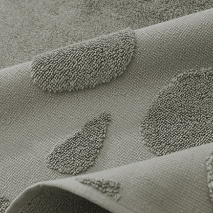 Alfombra De Baño Calavera 50x80cm 100% Algodón 750gsm Verde Scalpers Home