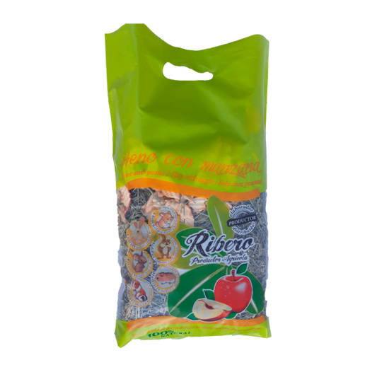 Heno de festuca con manzana Ribero 500 g