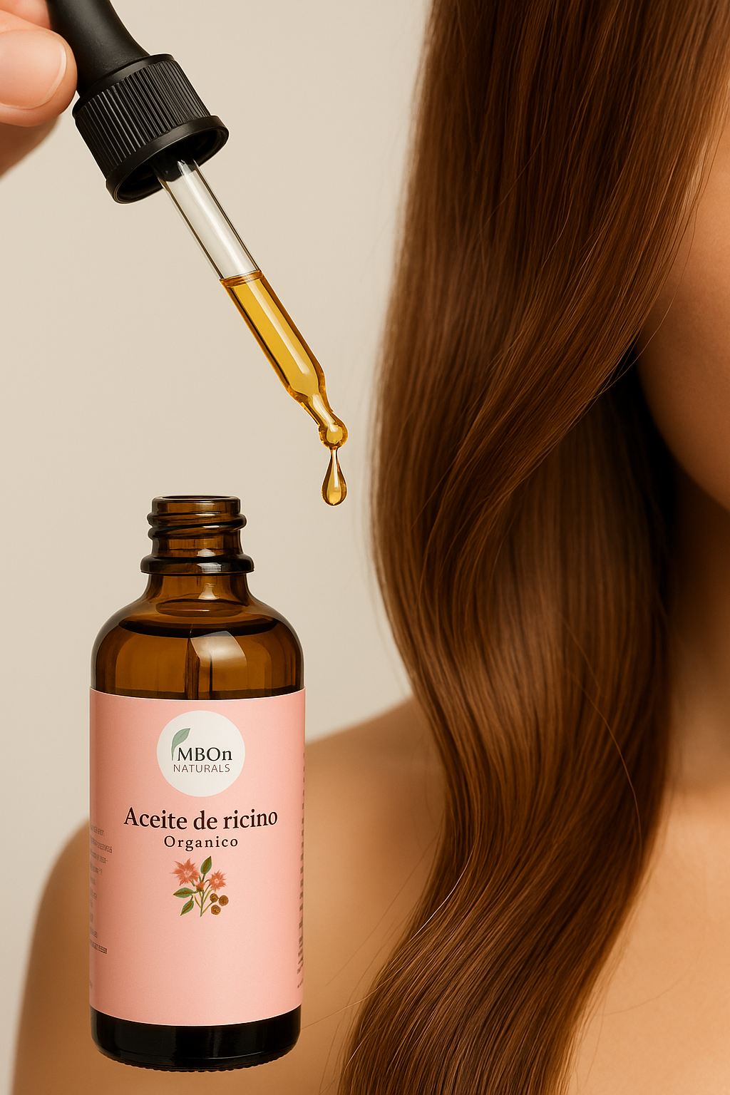 Aceite De Ricino Orgánico 100 Ml | Nutrición Para Cabello, Pestañas Y Cejas | M&on Naturals_5