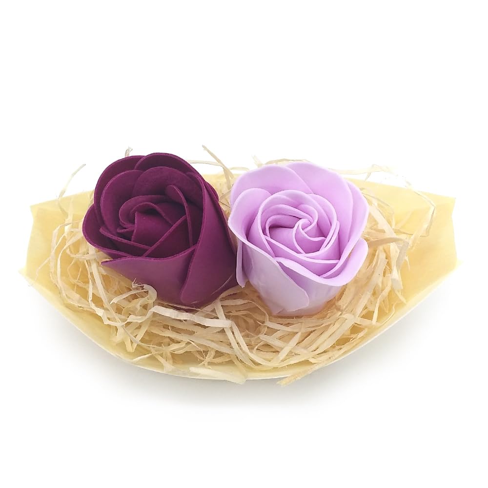 50 Barcas Con Flores Para Regalo Invitados (lavanda) - Rosas De Jabón Para Baño Aromático. Detalle Original Para Eventos_2