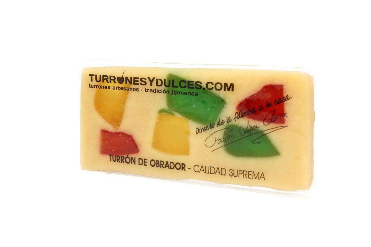 Turrón Fruta Artesano 300 Grs._0