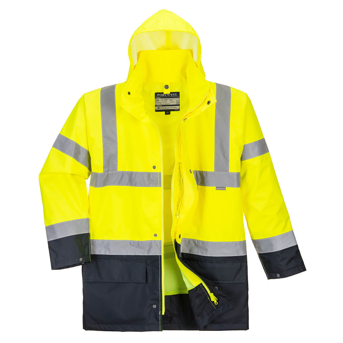 Chaqueta De Alta Visibilidad 5 En 1 Contrast Essential / Xl / Amarillo-marino_1
