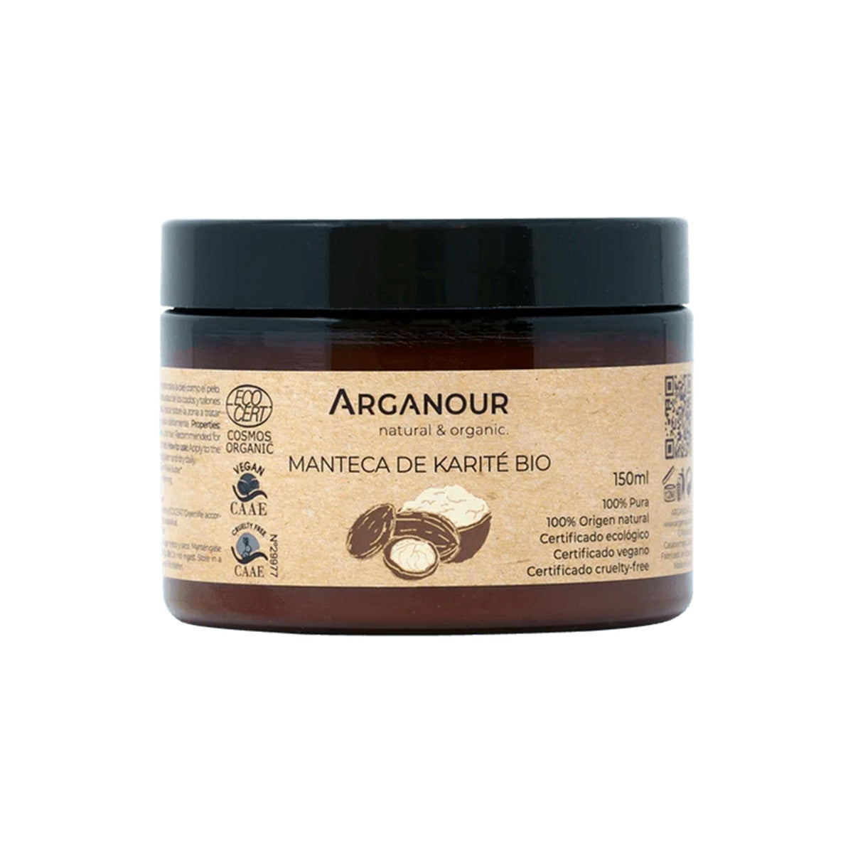 Manteca de karité Arganour 150 ml