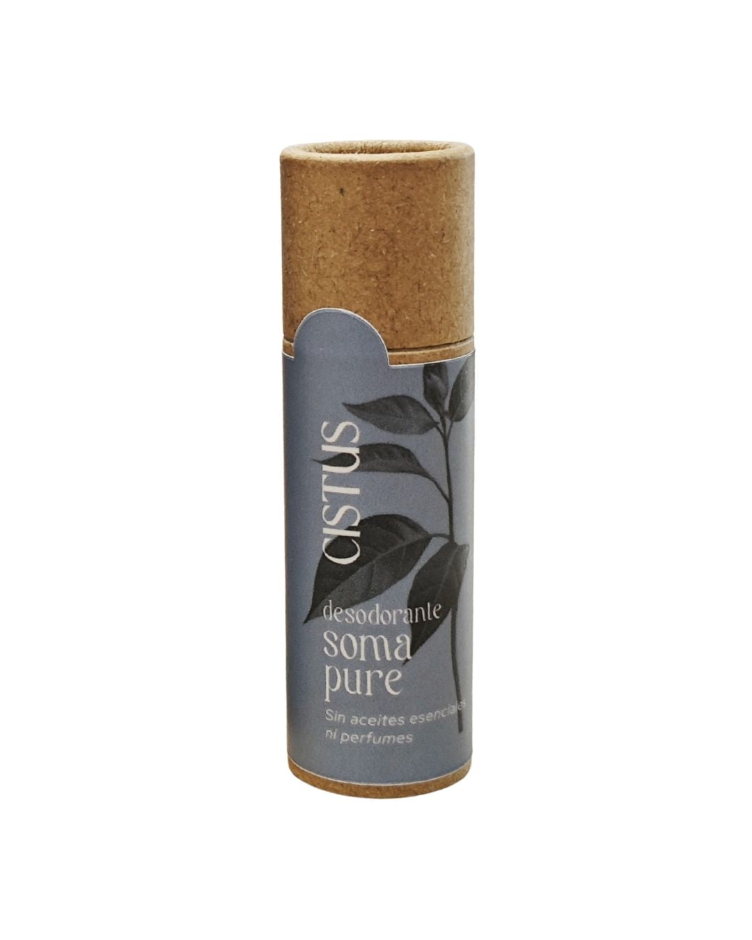 Desodorante sólido natural sin aluminio y sin perfume para piel sensible | SOMA PURE Viaje 10 ml_0